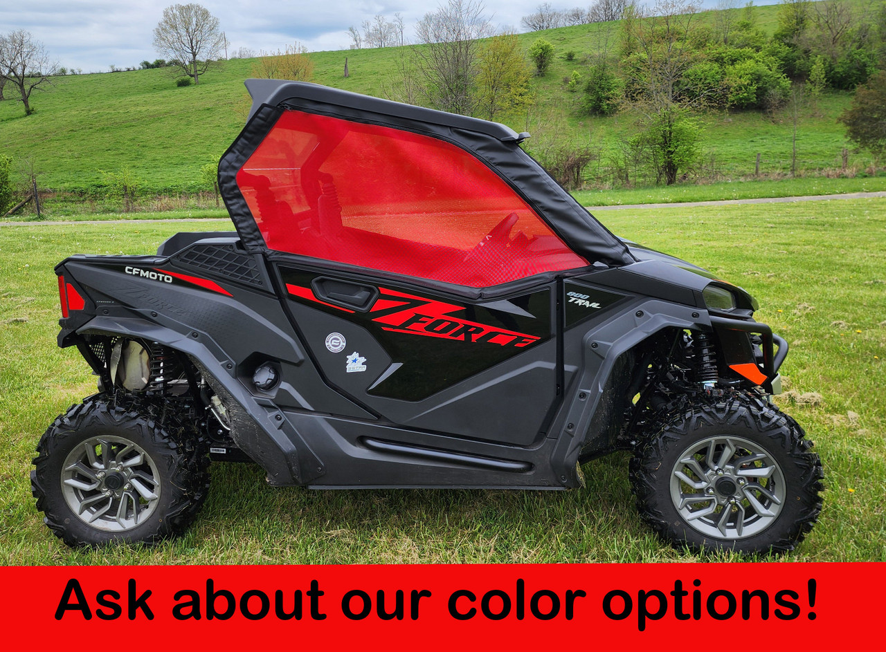 Kawasaki Teryx KRX Upper Doors with Mesh Windows by 3 Star