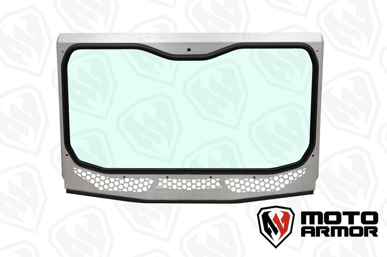 クリスタルガイザー様　VICIS パーツ Kawasaki KRX Full Glass Windshield for Voodoo Rider Cage by Moto