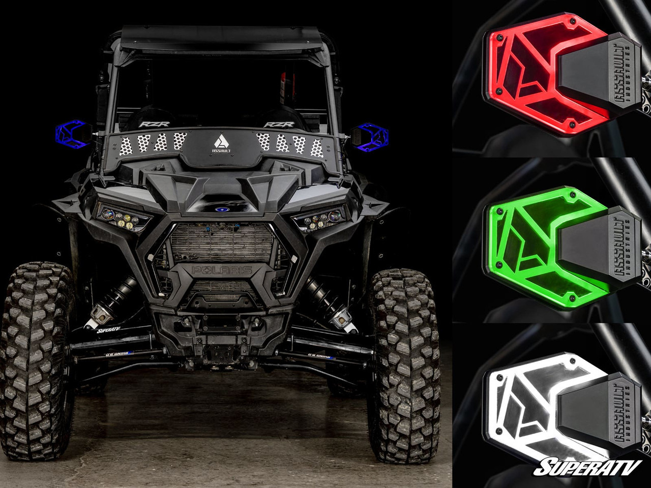 Kawasaki Mule/Teryx/KRX/Ridge Assault Industries LED Lighted B2C