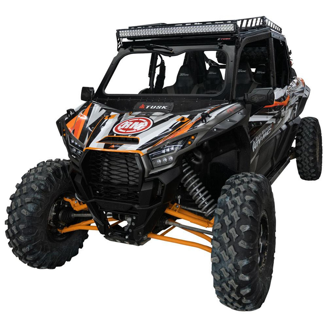 Kawasaki Teryx KRX 1000 Folding Glass Windshield with Windshield