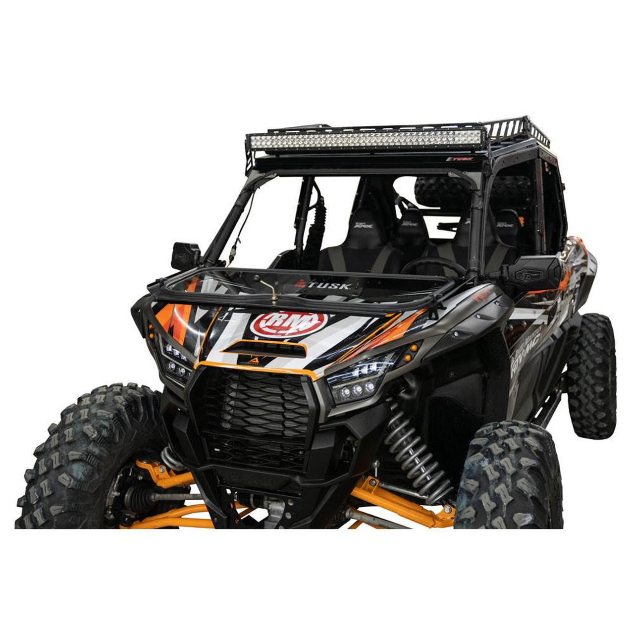 Kawasaki Teryx KRX 1000 Folding Glass Windshield with Windshield