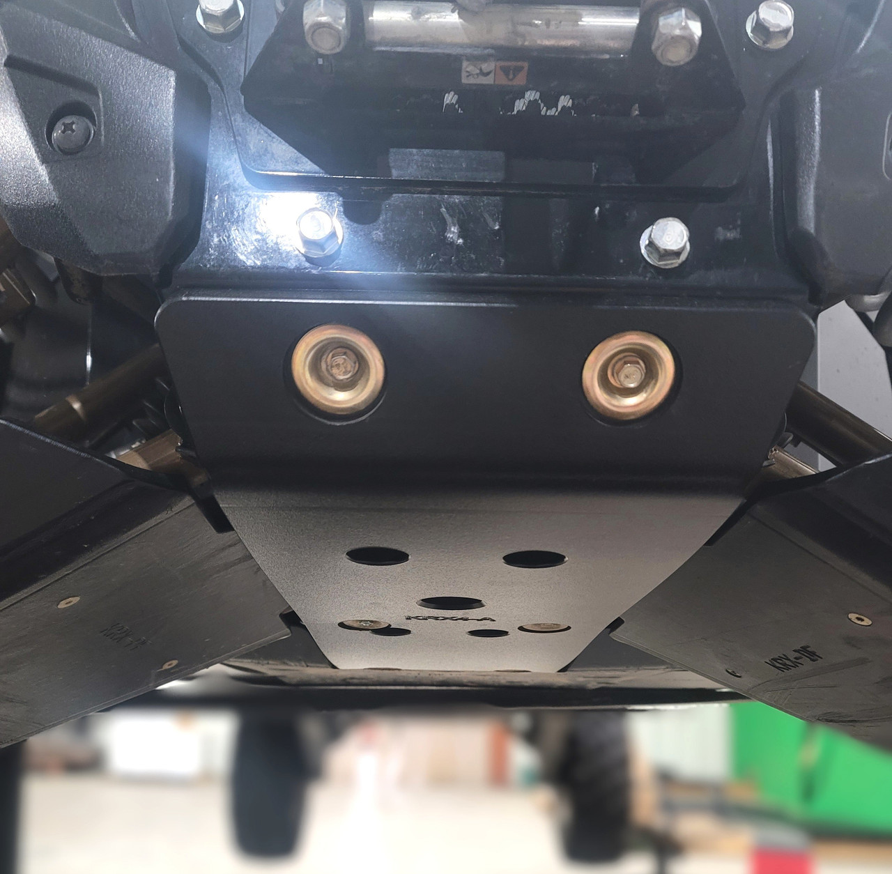 Kawasaki 4 KRX 1000 Full Skids with Integrated Side Skid Plates by