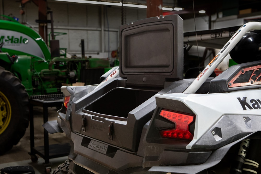 Kawasaki KRX UTV Rear Cargo Box by Highlands - JC11130_KRX-EKO