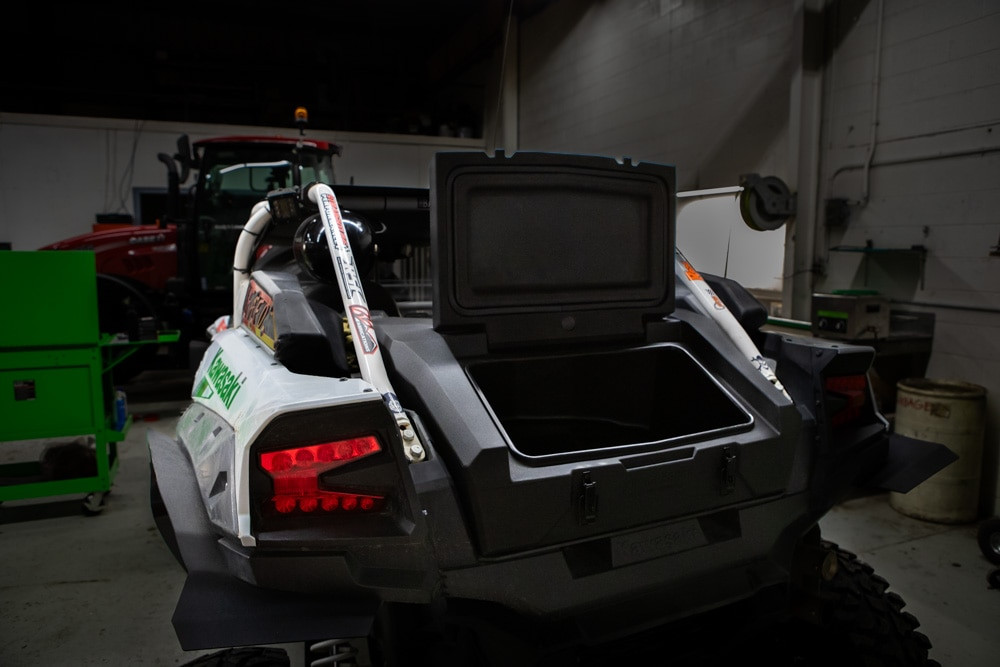 Kawasaki KRX UTV Rear Cargo Box by Highlands - JC11130_KRX-EKO