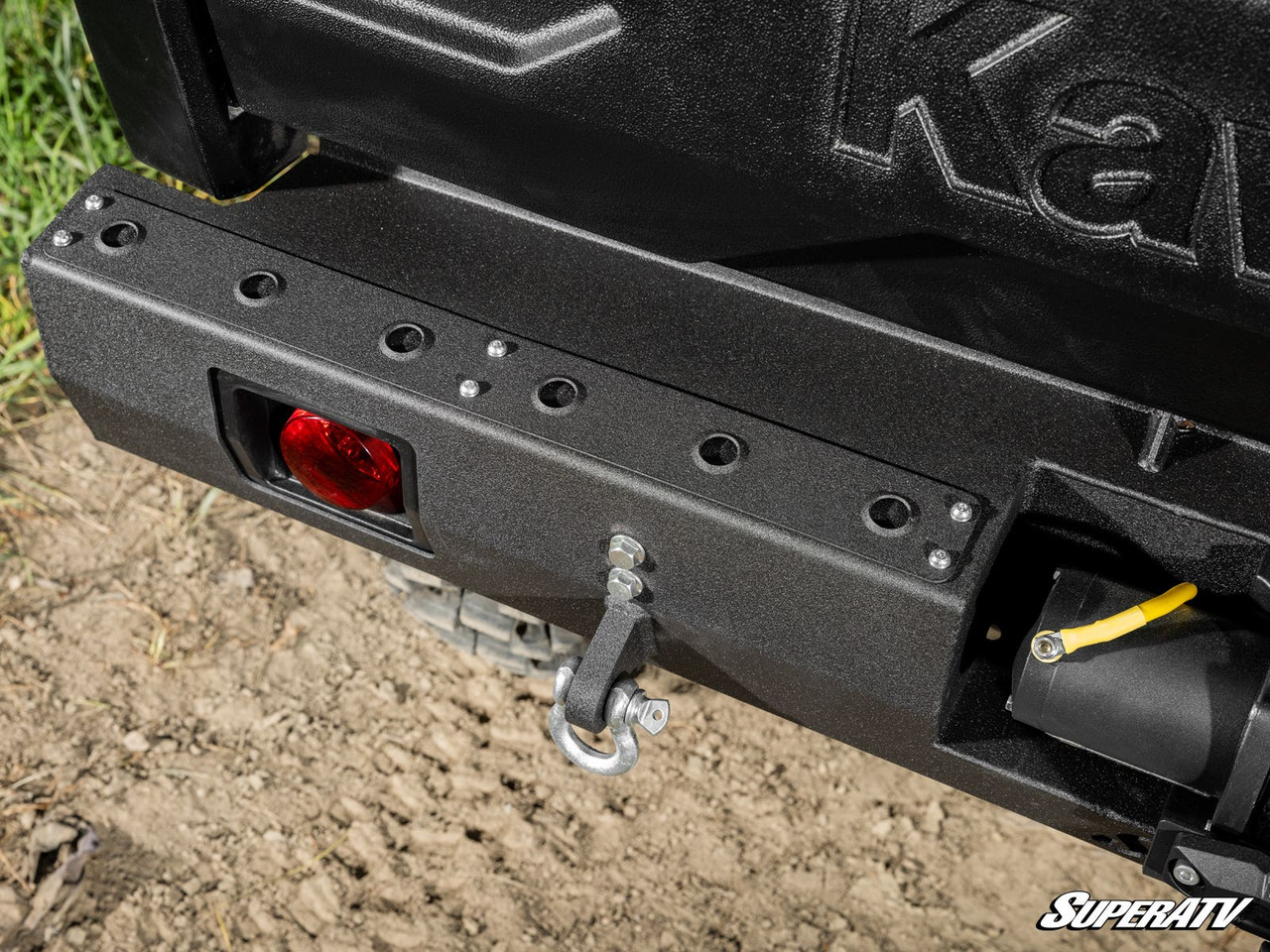 Kawasaki Mule Pro Winch Ready Rear Bumper by SuperATV - RBG-K