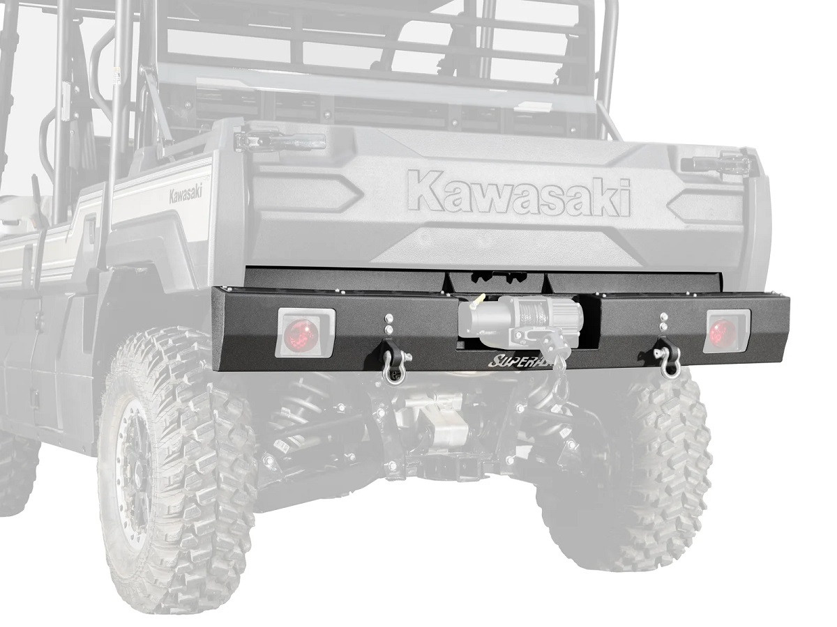 Kawasaki Mule Pro Winch Ready Rear Bumper by SuperATV - RBG-K