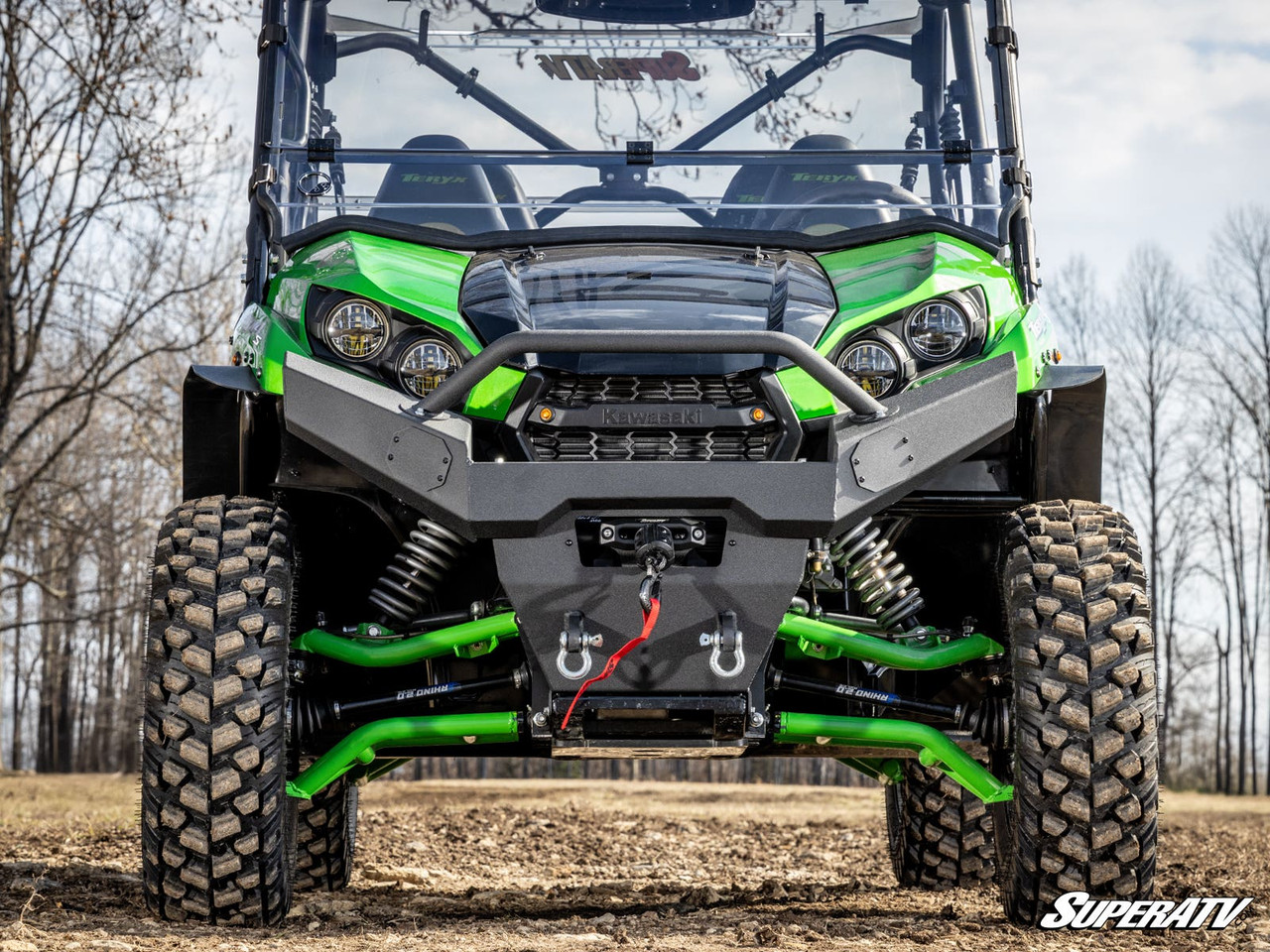 Kawasaki Teryx Ready-Fit Winch by SuperATV - QWM-K-TRX-4500-EKO
