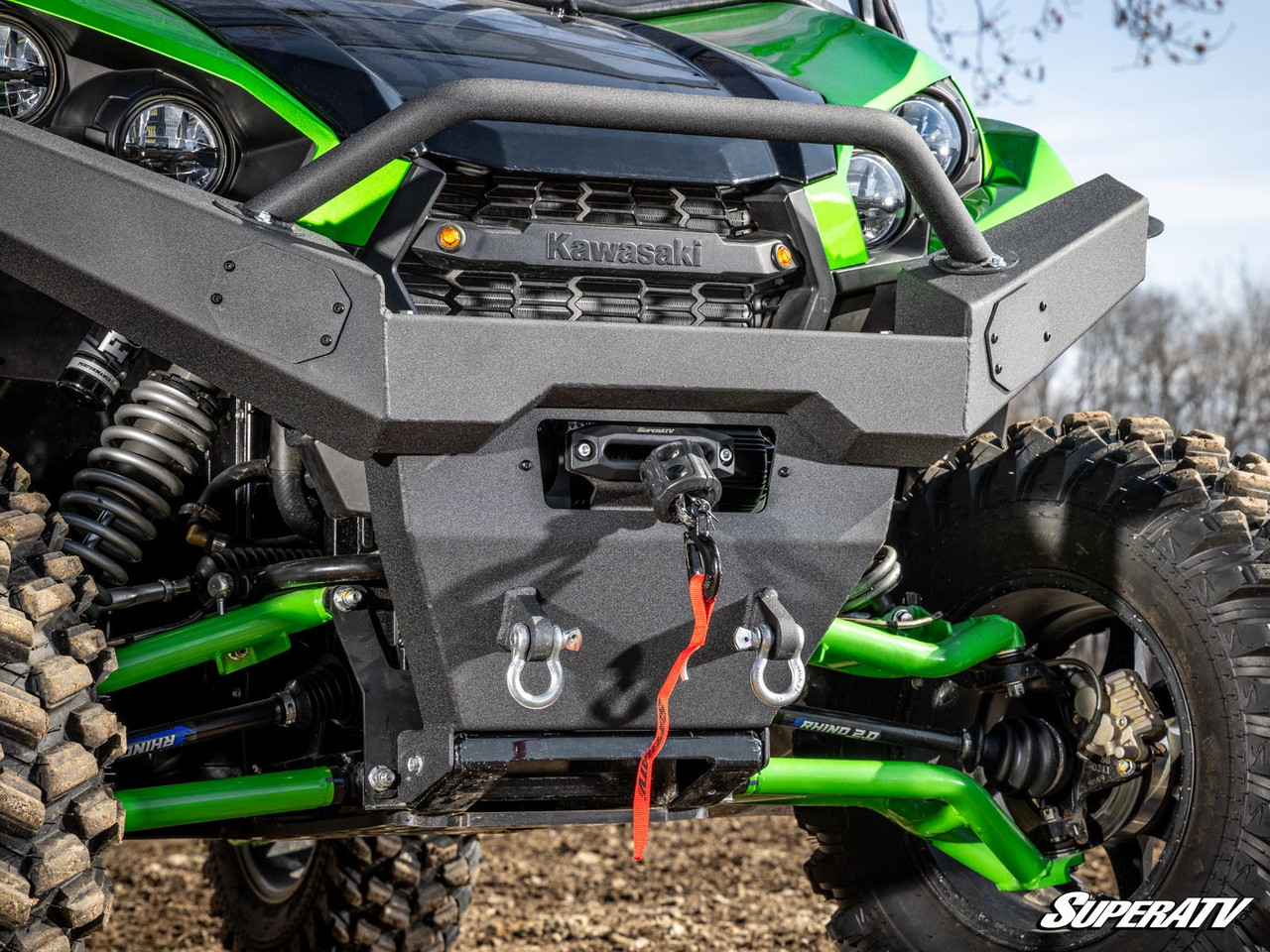 Kawasaki Teryx Ready-Fit Winch by SuperATV - QWM-K-TRX-4500-EKO