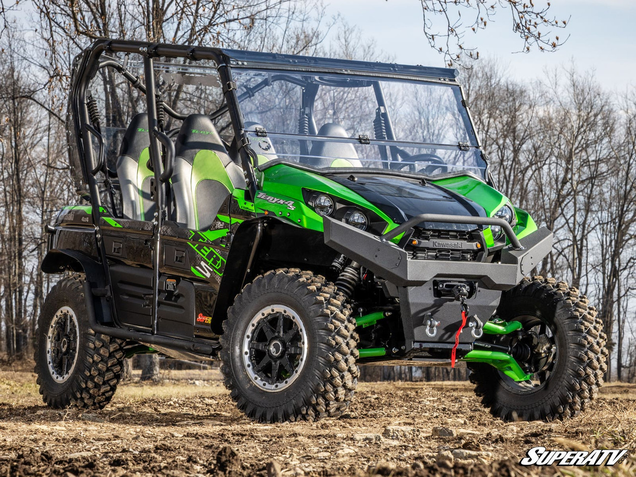Kawasaki Teryx Ready-Fit Winch by SuperATV - QWM-K-TRX-4500-EKO