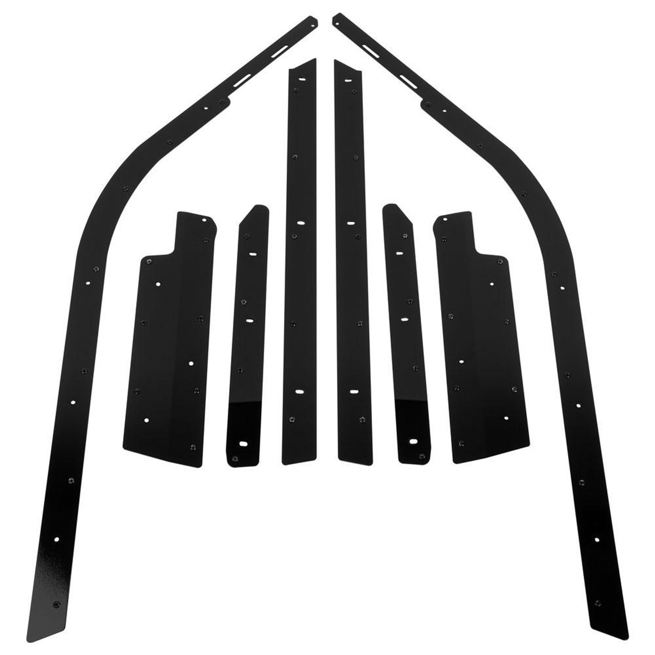 Kawasaki Teryx KRX4 Zipperless Upper Door Kit by Tusk - 2005020018-EKO