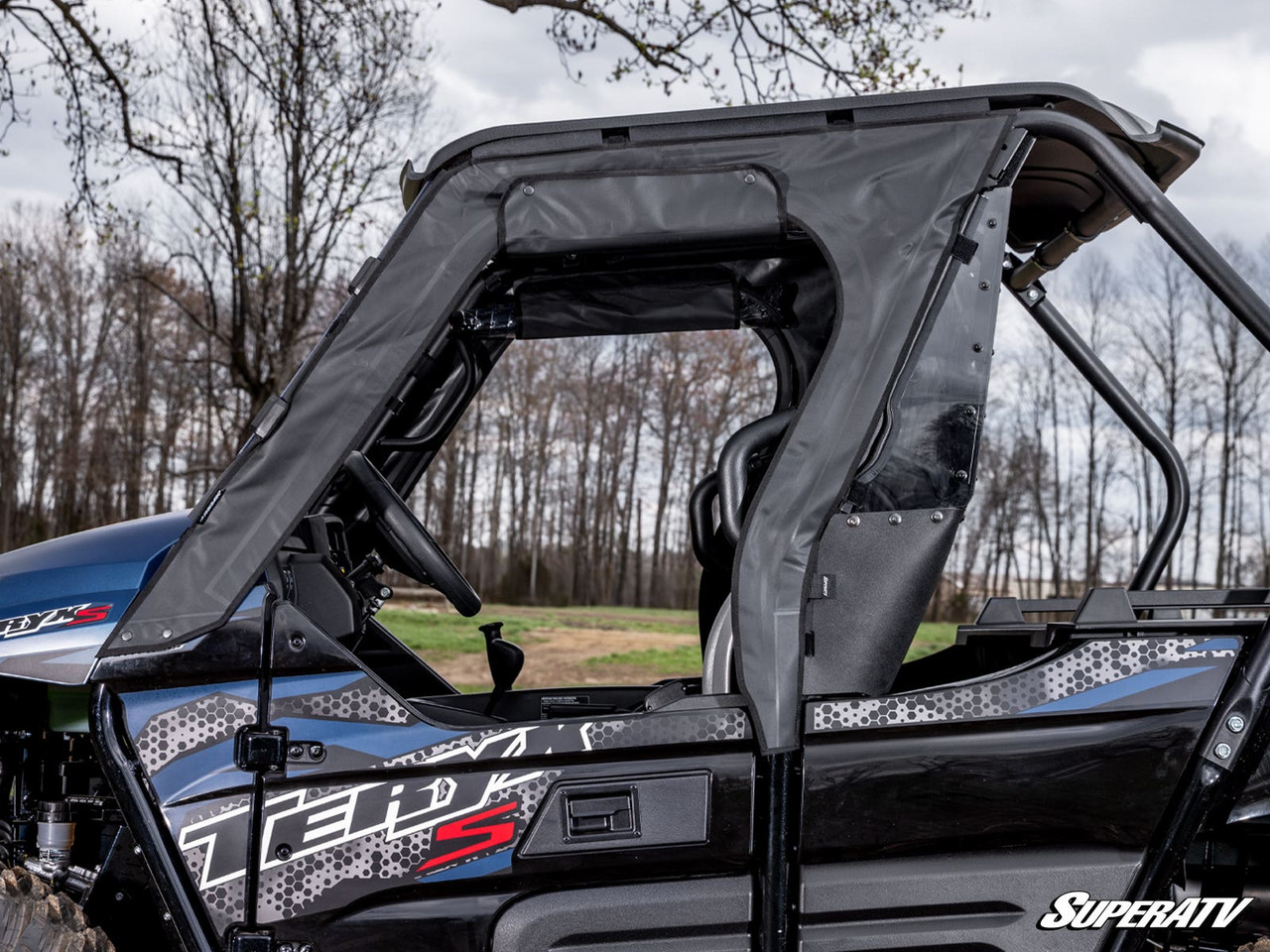 Kawasaki Teryx S Primal Soft Cab Enclosure Upper Doors by SuperATV