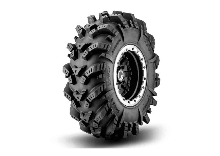 Kawasaki Mule Intimidator Tires 34x10.5x15 on 15