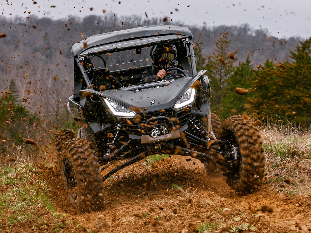 ケン・サワダ・カプラストレイル６.10 ft # ４-５ Kawasaki Teryx Standard XT Warrior Tires 30x10x15 on 15x10