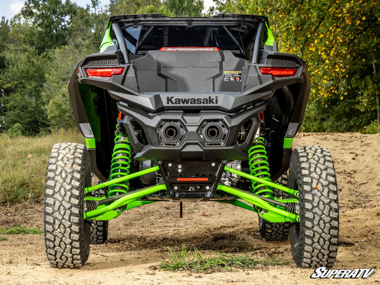 Kawasaki Teryx H2 (2026+) Rear Tinted Poly Windshield by SuperATV