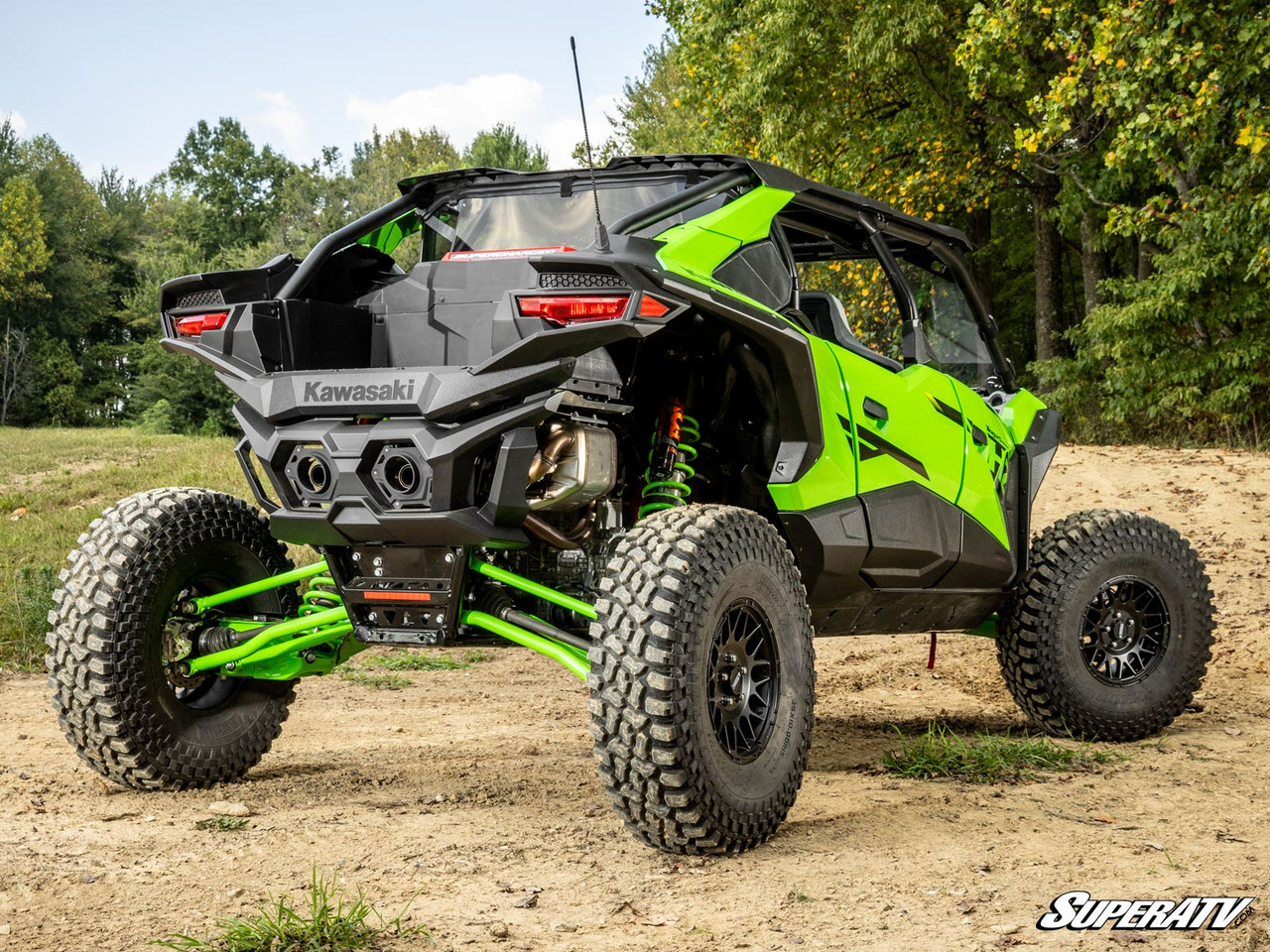 Kawasaki Teryx H2 (2026+) Rear Tinted Poly Windshield by SuperATV