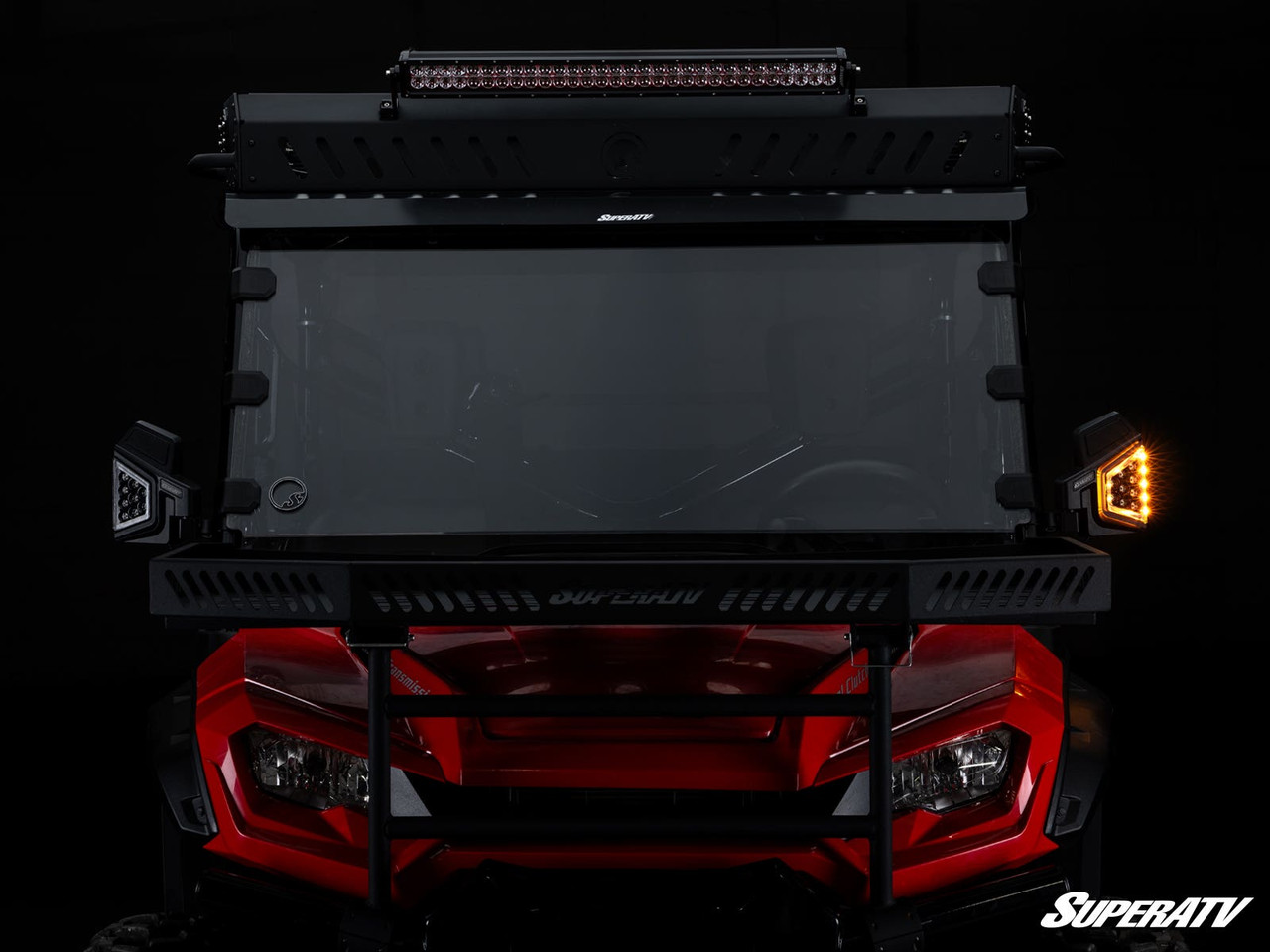 Kawasaki Dual Section LED Side-View Mirrors by SuperATV - SVM-KAW-EKO