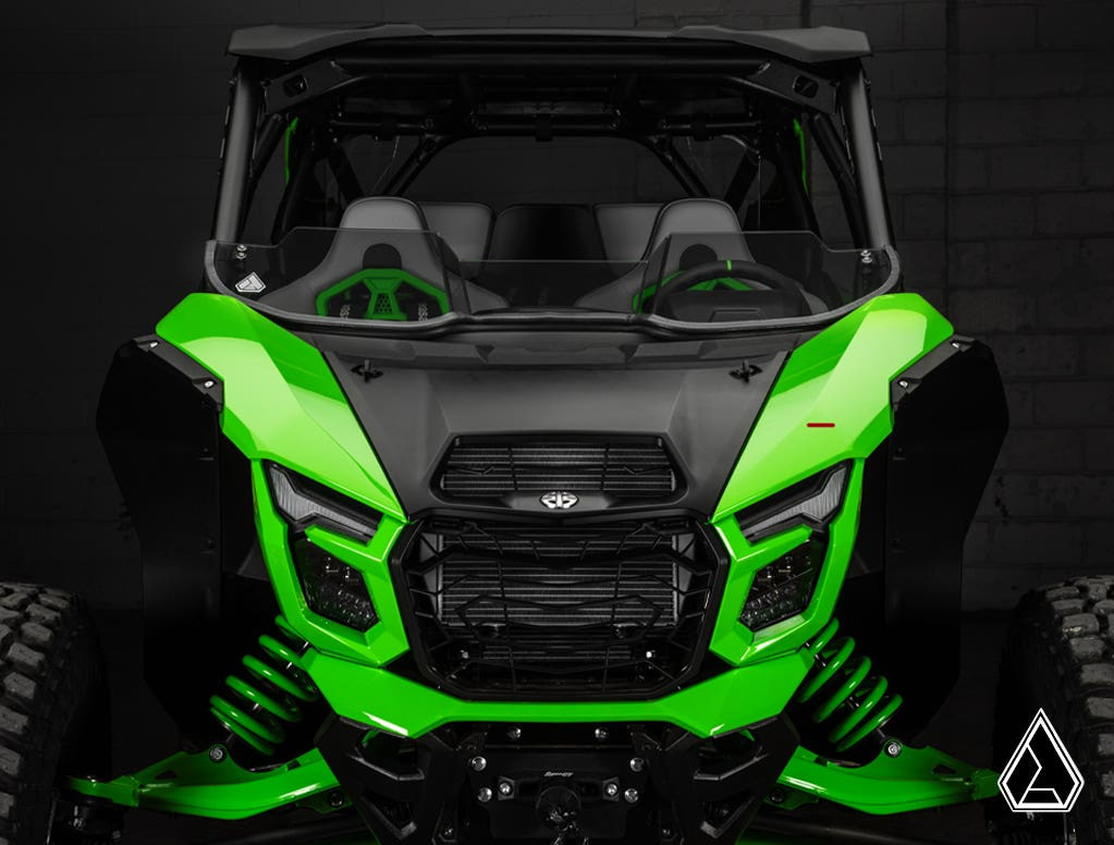 Kawasaki Teryx H2 Half Windshield by Assault Industries - HWS-K-H2
