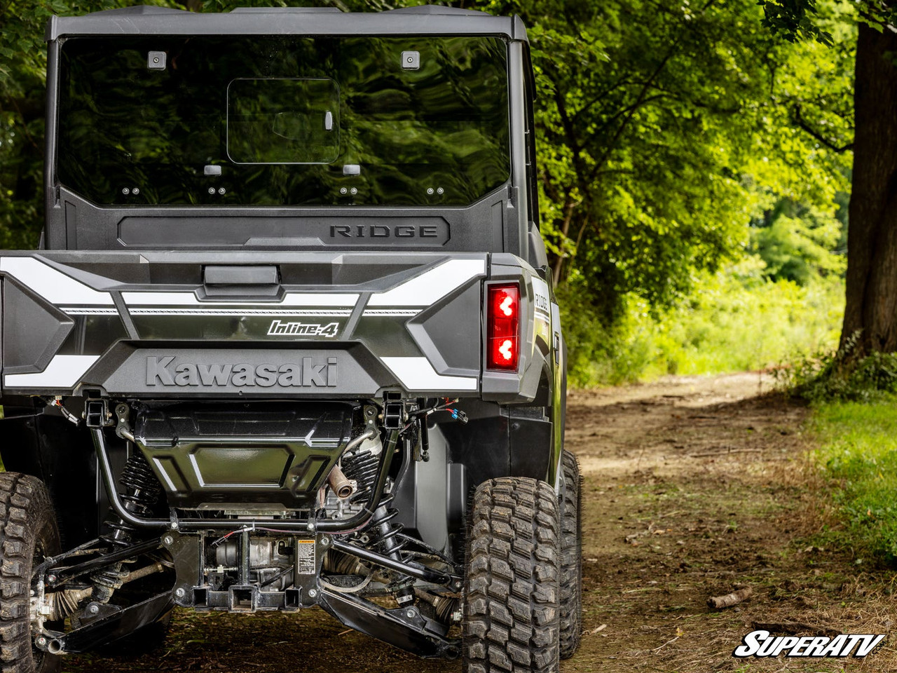 【１点限り】SWAG レインボー スカル マーカー Kawasaki Ridge Deluxe Self-Canceling Turn Signal Kit by SuperATV