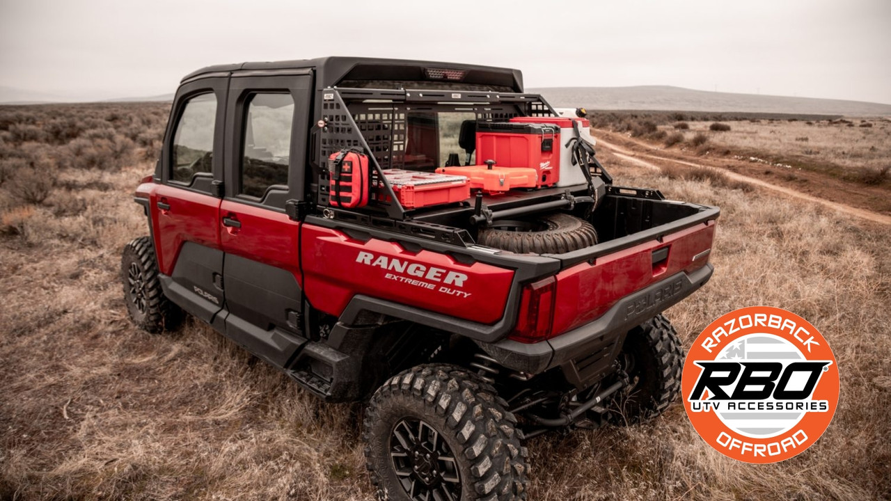 ライスフォース Kawasaki Ridge Rail and Chase Rack Shelf by RazorBack Offroad