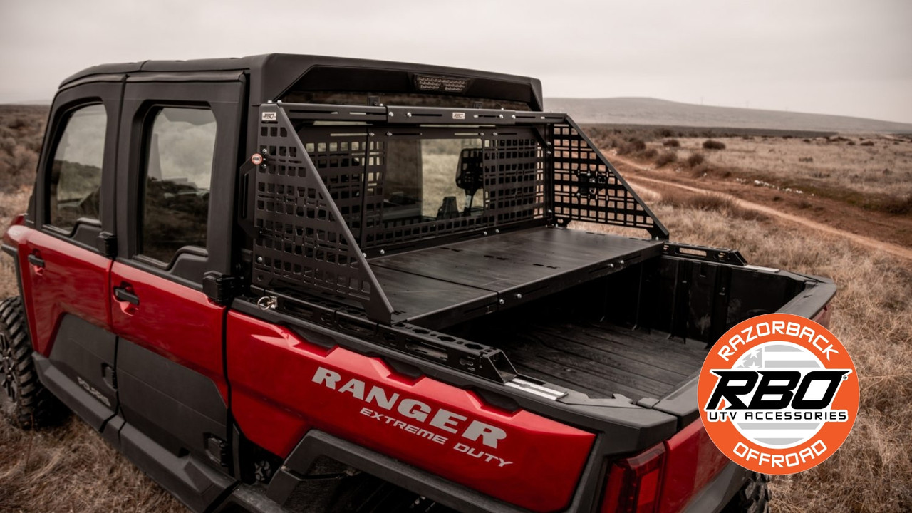 ライスページ Kawasaki Ridge Rail and Chase Rack Shelf by RazorBack Offroad