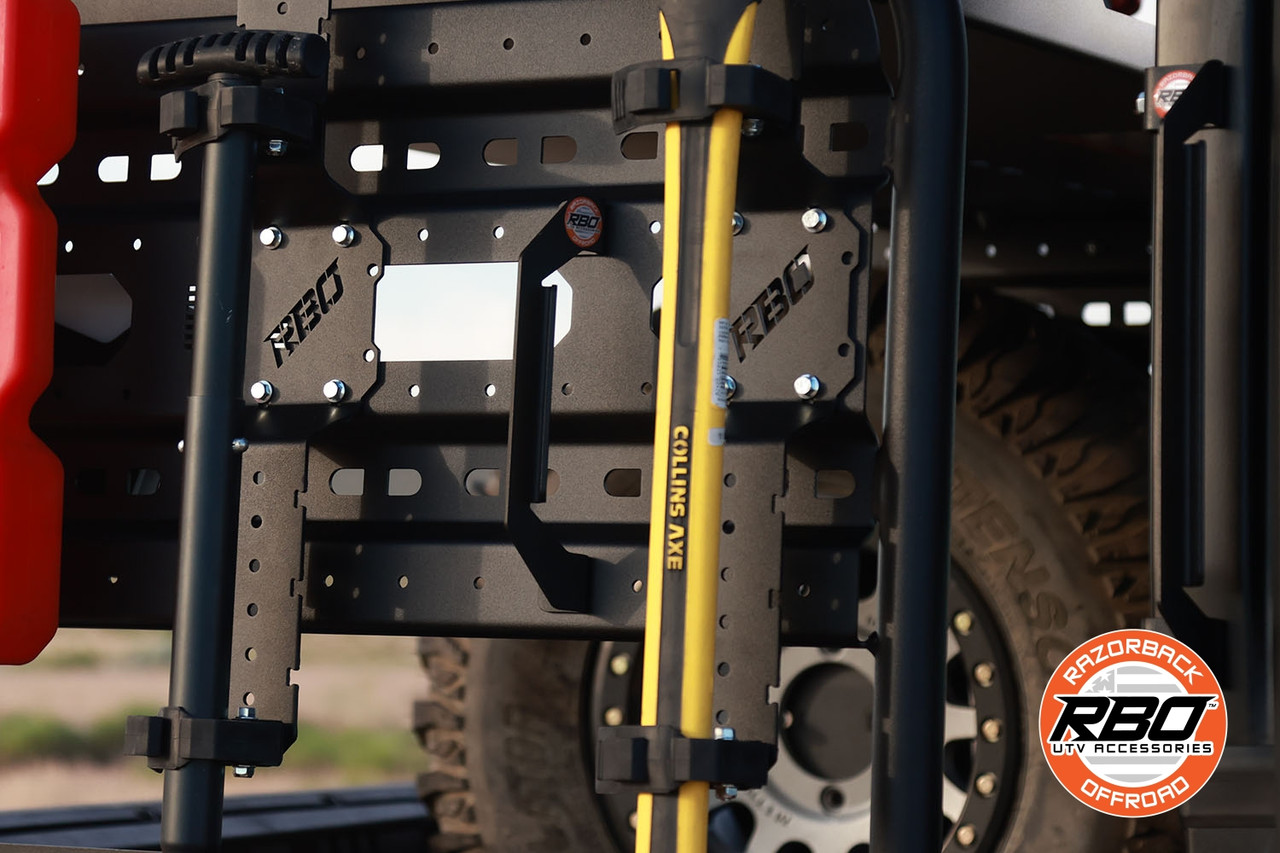 Kawasaki Teryx/Mule/KRX/Ridge Grab Handle Set by RazorBack Offroad