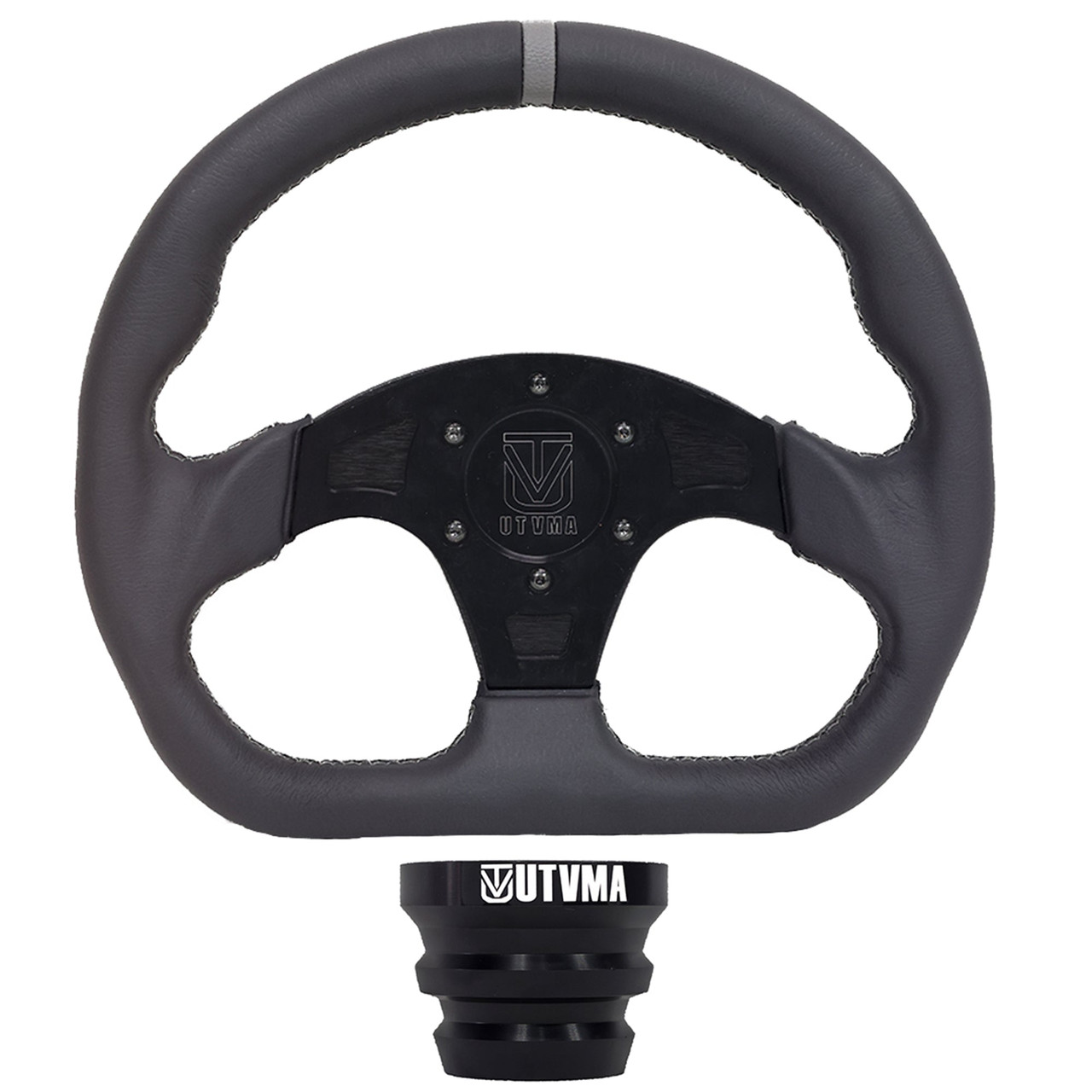 Kawasaki Teryx KRX 1000 DriftX Leather Steering Wheel w/ Hub by