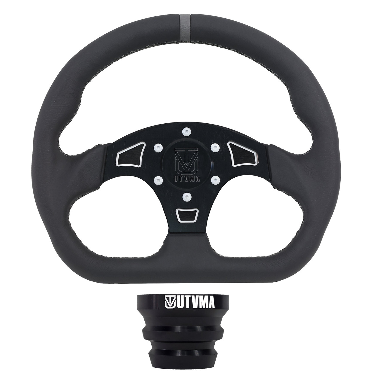 Kawasaki Teryx KRX 1000 DriftX Leather Steering Wheel w/ Hub by