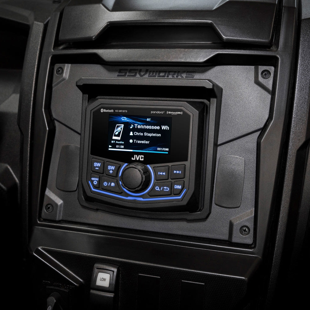Kawasaki Teryx KRX 1000 Multi-Media Receiver Dash Kit by SSV Works