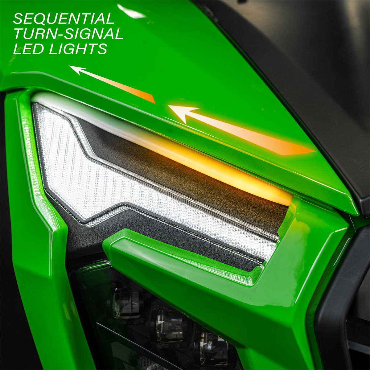 Kawasaki Teryx H2 Turn-Signal Plug-&-Play Kit | Sequential Front
