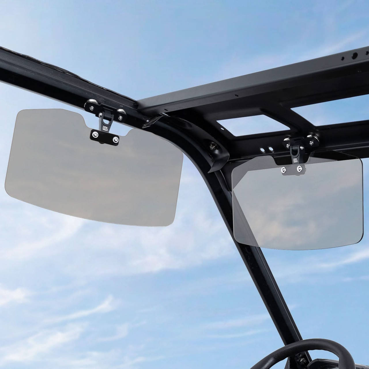 銀鷹 Kawasaki Teryx/Mule/KRX/Ridge Universal UTV Magnetic Sun Visor for