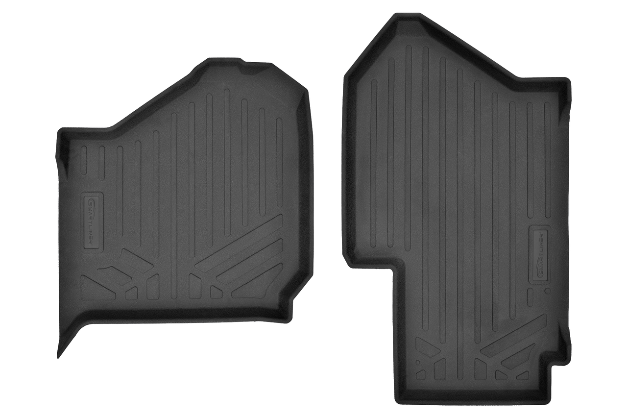 Kawasaki Ridge/Ridge-XR Custom Fit Front Row Black Floor Mats by