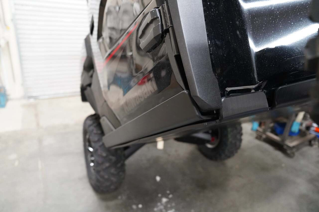 Kawasaki Ridge UHMW Rock Sliders by Factory UTV - KRSLDR-EKO