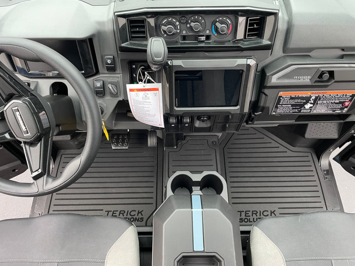 クオルツダブルマット Kawasaki Ridge Crew Rubber Floor Mats by Terick Solutions - UFM