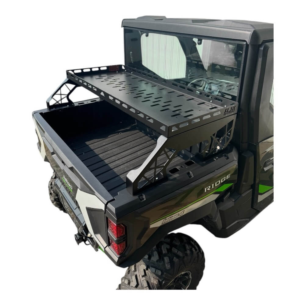 キングタカ450ケージ3台 Kawasaki Ridge Short Bed Rack by AJK Offroad - 200639-X-EKO