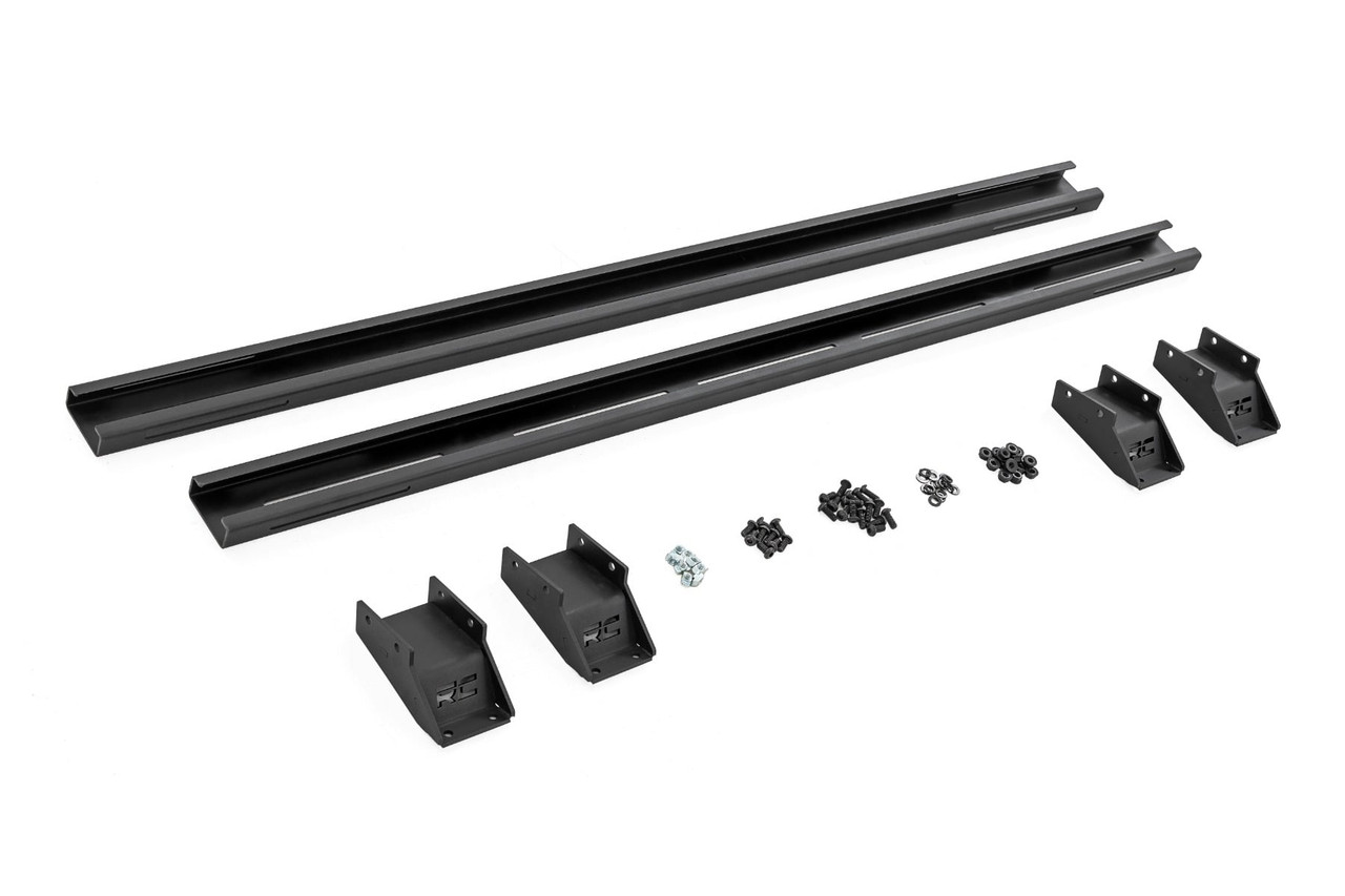 nabekatsu Kawasaki Mule SX Universal T-Slot Adjustable Crossbars for Bed