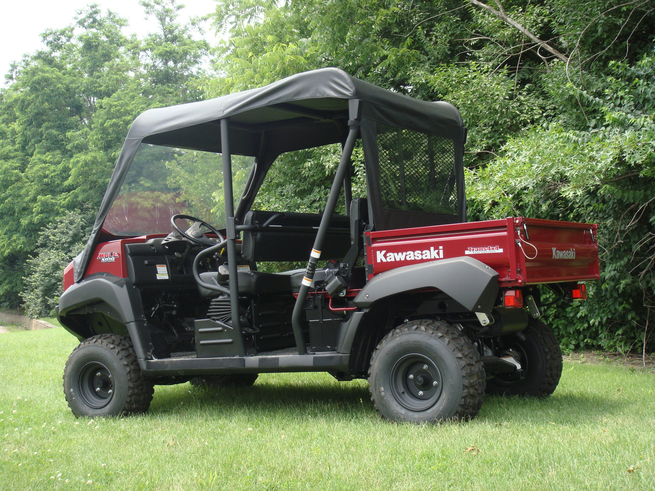 Kawasaki Mule 4010 Trans Vinyl Windshield/Top/Rear Combo by 3 Star