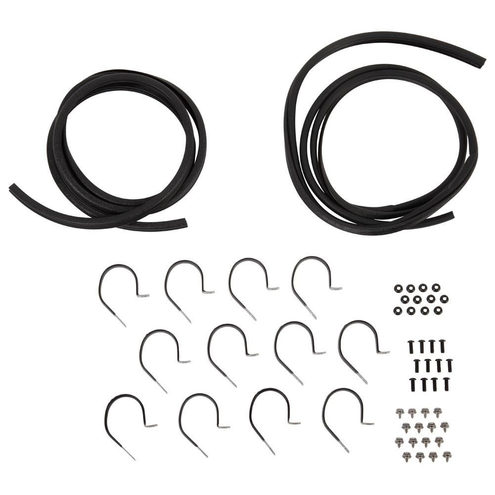 パーツ Take101!!!! Kawasaki Teryx KRX 1000 Zipperless Upper Door Kit by Tusk