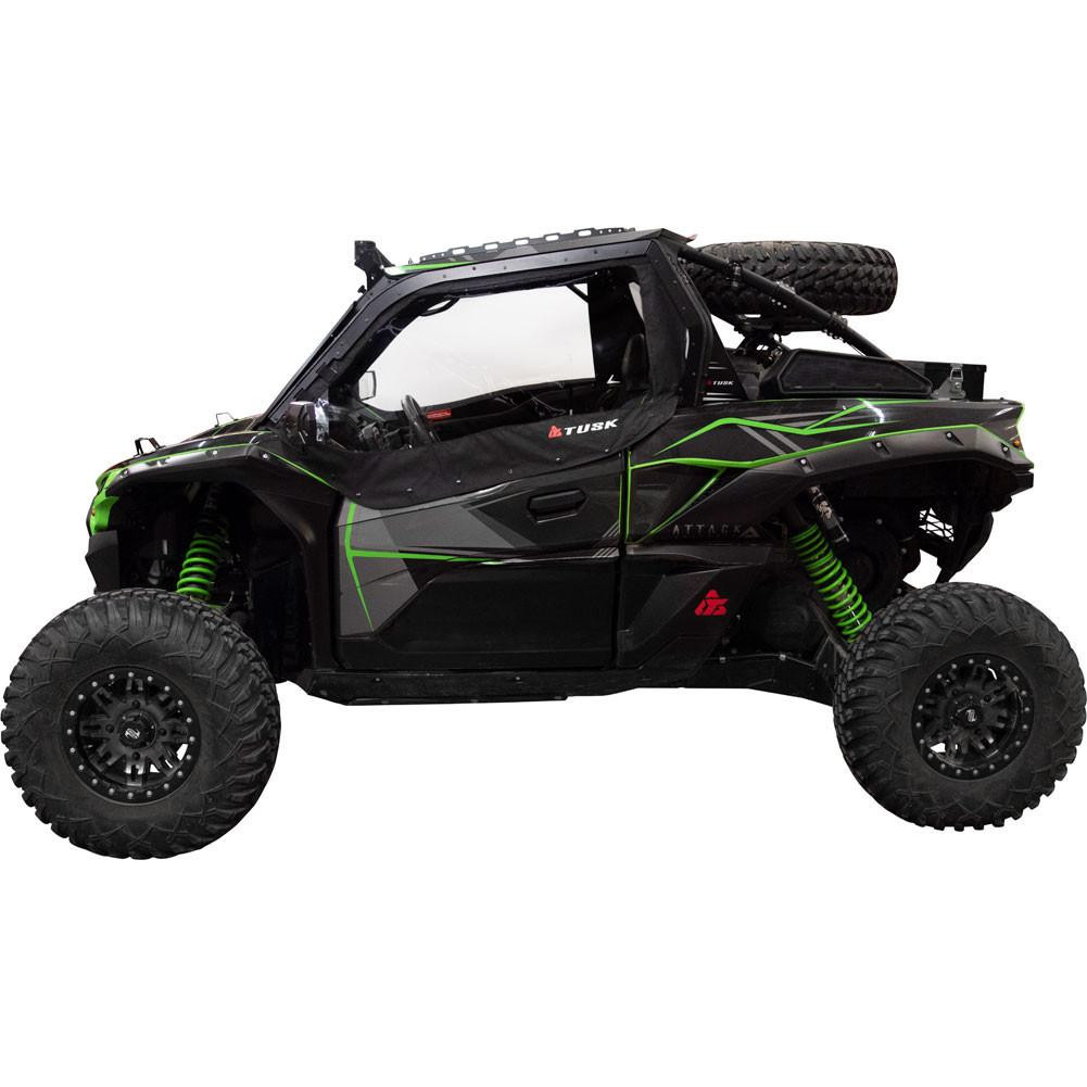 Kawasaki Teryx KRX 1000 Zipperless Upper Door Kit by Tusk