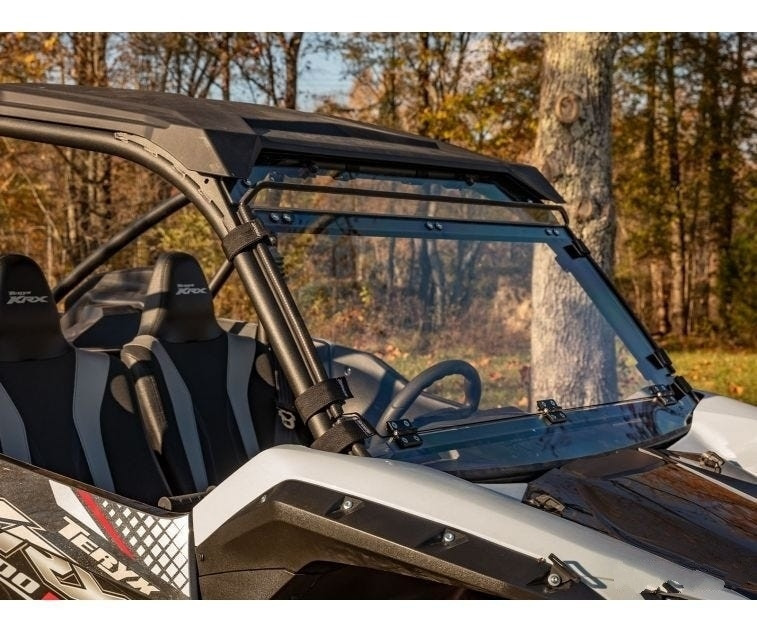Kawasaki Teryx KRX 1000 Folding Windshield (Scratch Resistant) by