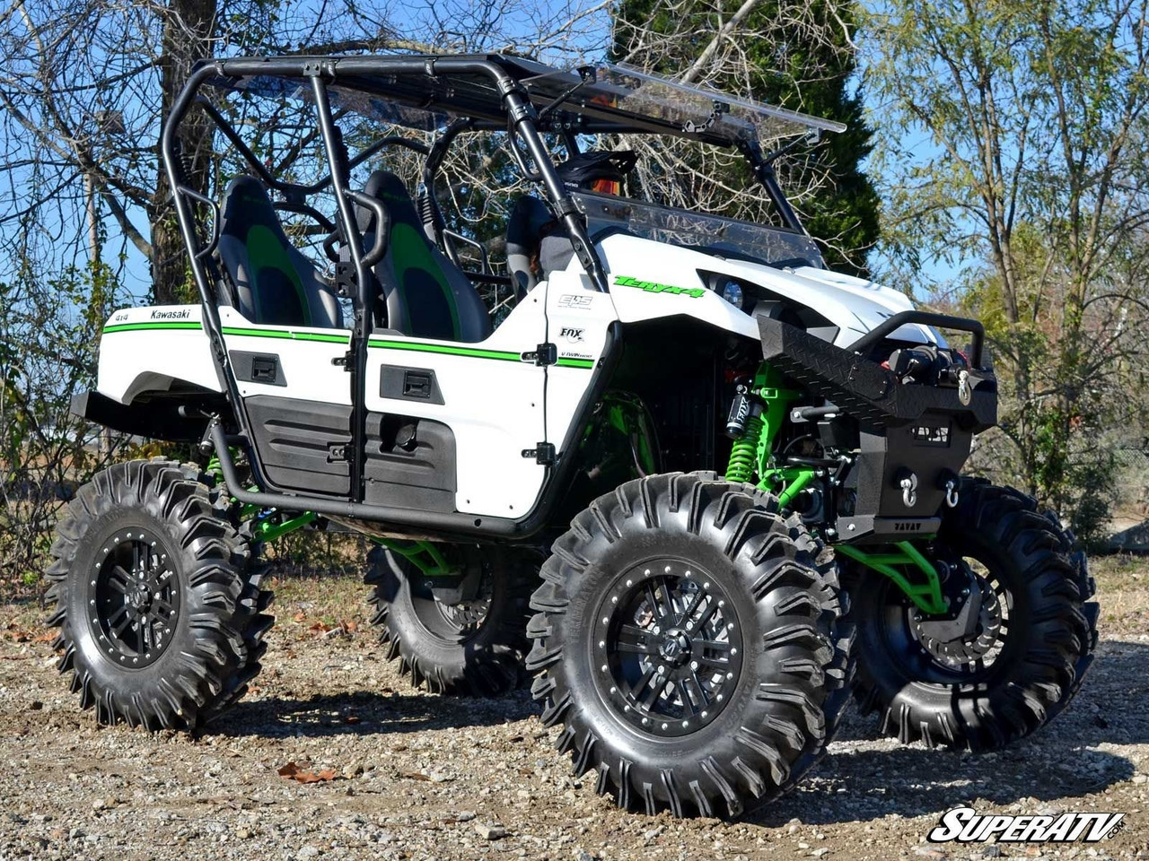 Kawasaki Teryx 4 Heavy Duty Nerf Bars - SuperATV