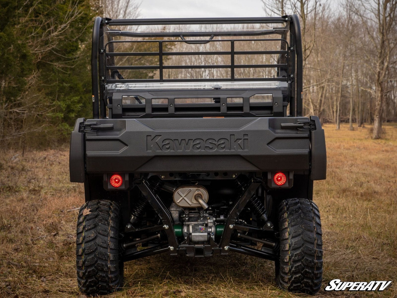 Kawasaki Mule Pro FX Rear Windshield - SuperATV