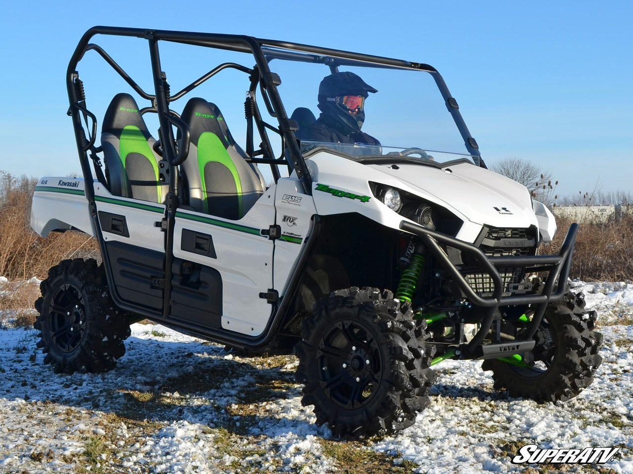 Kawasaki Teryx 750 / 800 Scratch Resistant Full Windshield - SuperATV