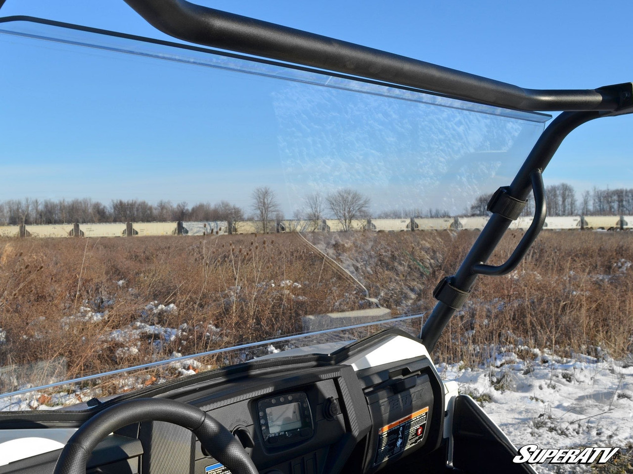 Kawasaki Teryx 750 / 800 Scratch Resistant Full Windshield - SuperATV