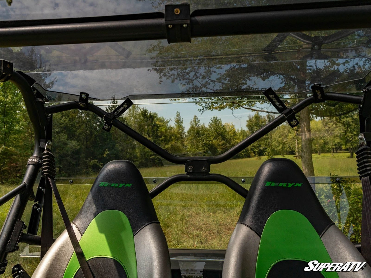 Kawasaki Teryx 4 Rear Windshield - SuperATV RWS-K-TRX4-76-EKO