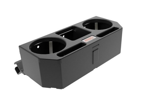 アール・ヌーヴォー　ツーハンドルトレイ Kawasaki Mule / Ridge / Teryx / KRX Mount Drink Holder Console by