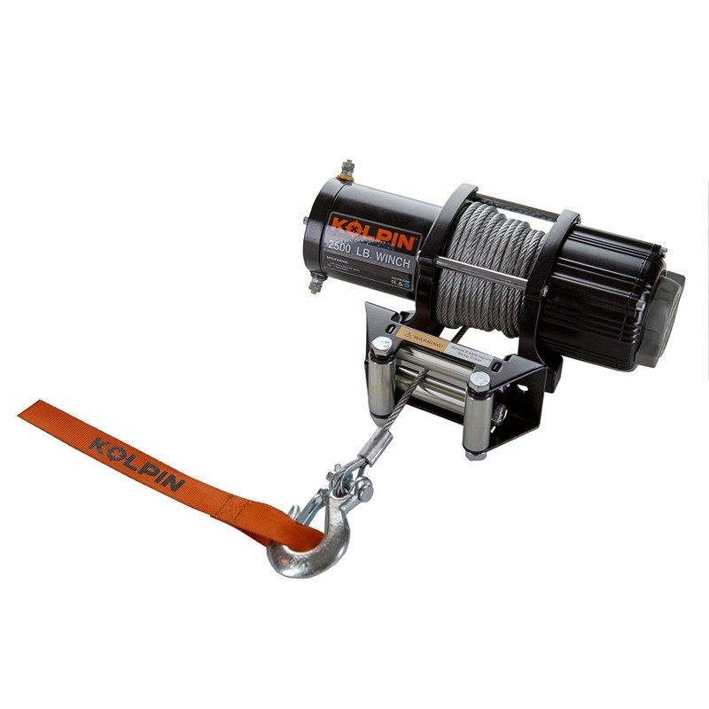 kymunsgk ルーフ Kawasaki Mule / Ridge / Teryx / KRX 2500 lb Steel Cable Winch Kit