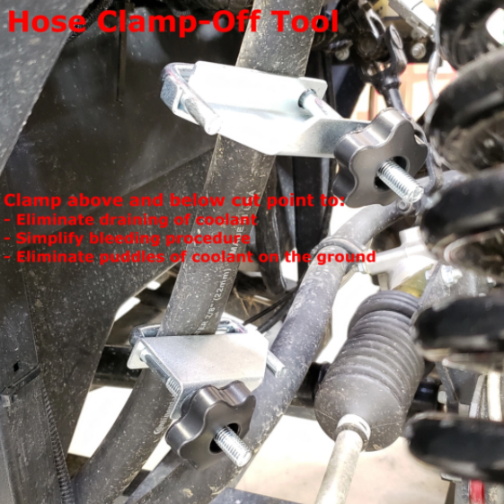 Kawasaki Mule Pro FXT/FX/FXD Under Hood Ice Crusher Cab Heater