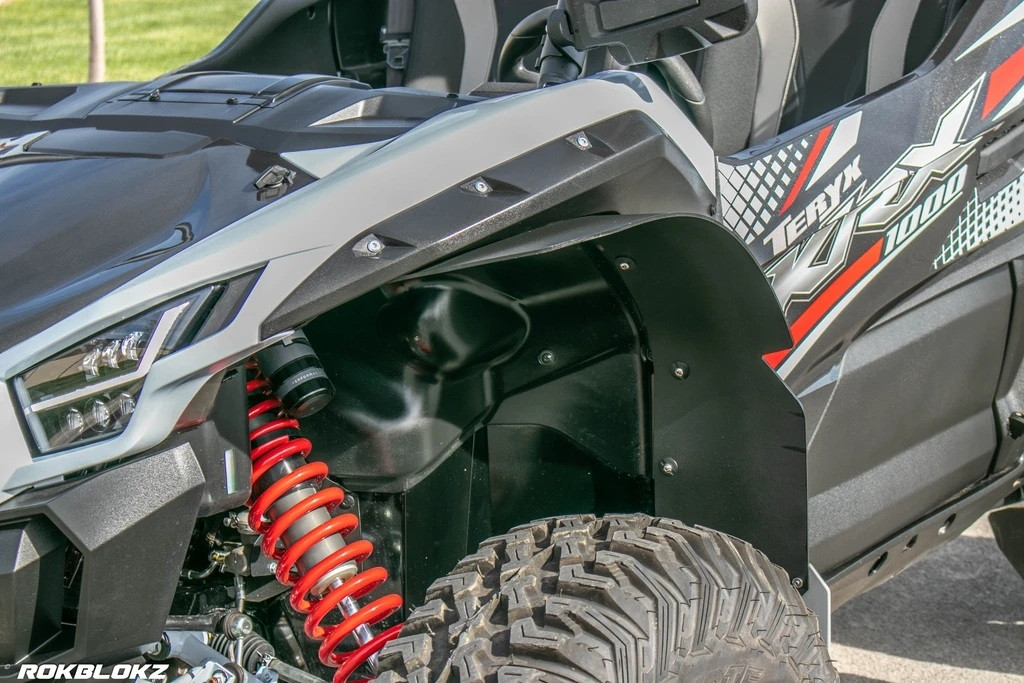 Kawasaki Teryx KRX 1000 2020+ Mud Flaps/Fender Extensions - Rokblokz