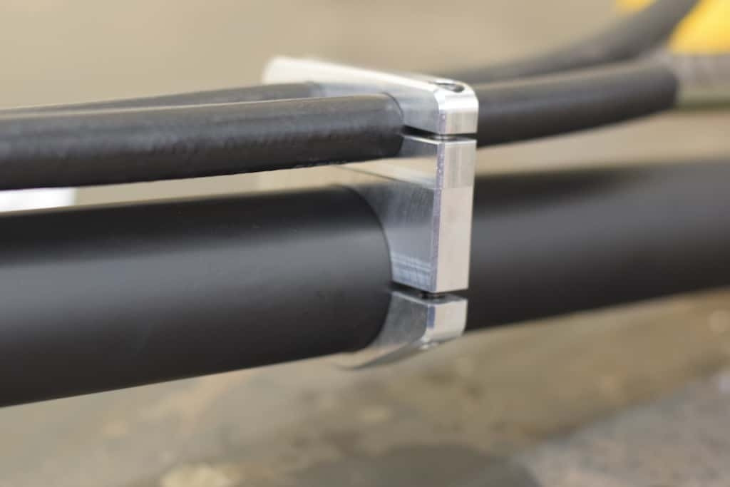Kawasaki Mule / Ridge / Teryx / KRX Hydraulic Brake Line Clamp by
