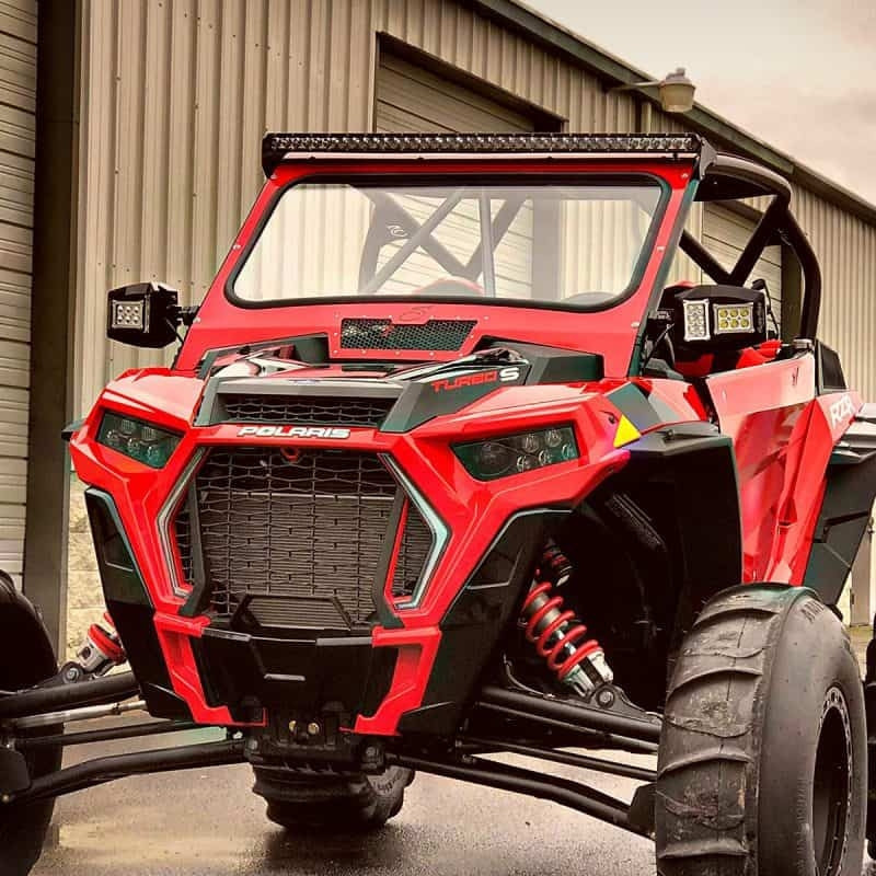 Kawasaki Mule / Ridge / Teryx / KRX 1000 Mirror Clamp by Sector
